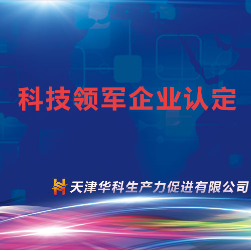 科技领军企业认定(咨询服务)